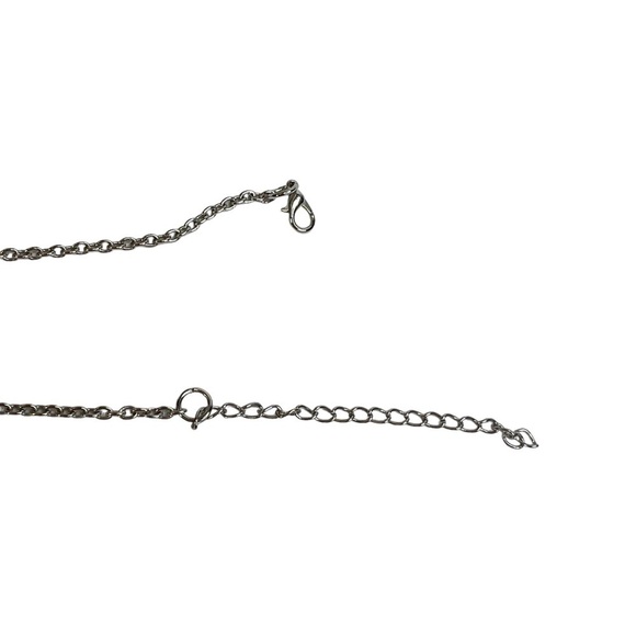 Color Mood Changing Handlebar Curly Mustache Chain Necklace - Picture 7 of 8